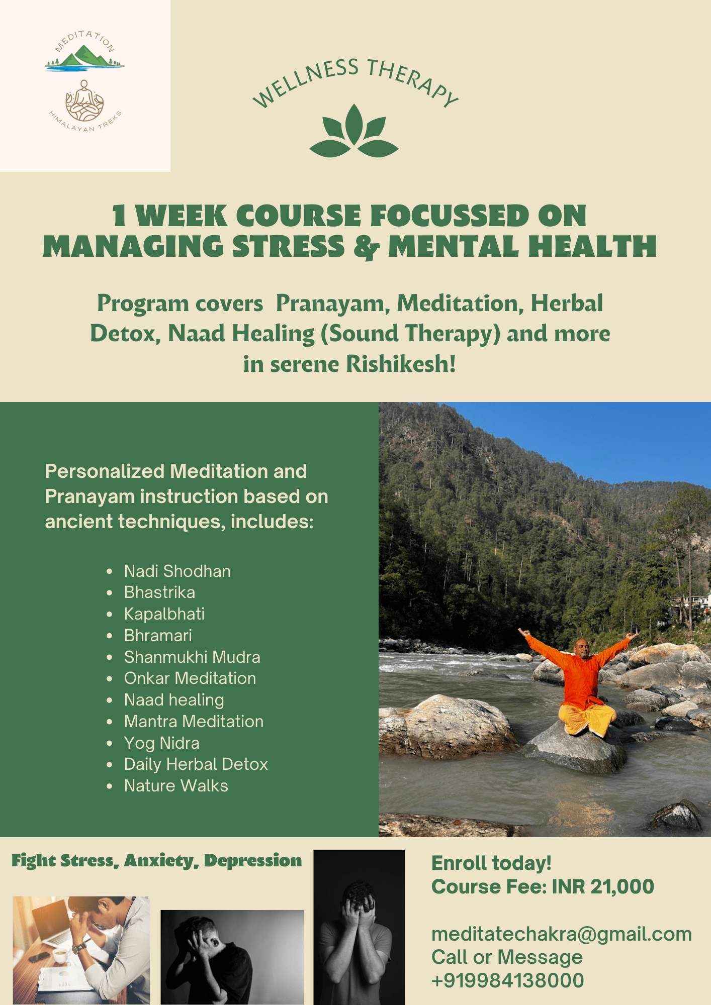 wellness retreat in rishikesh